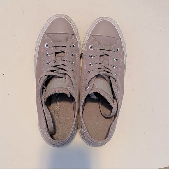 Converse Chuck Taylor low Top Dusty rose mauve stars sneakers women’s -7 - Picture 8 of 9